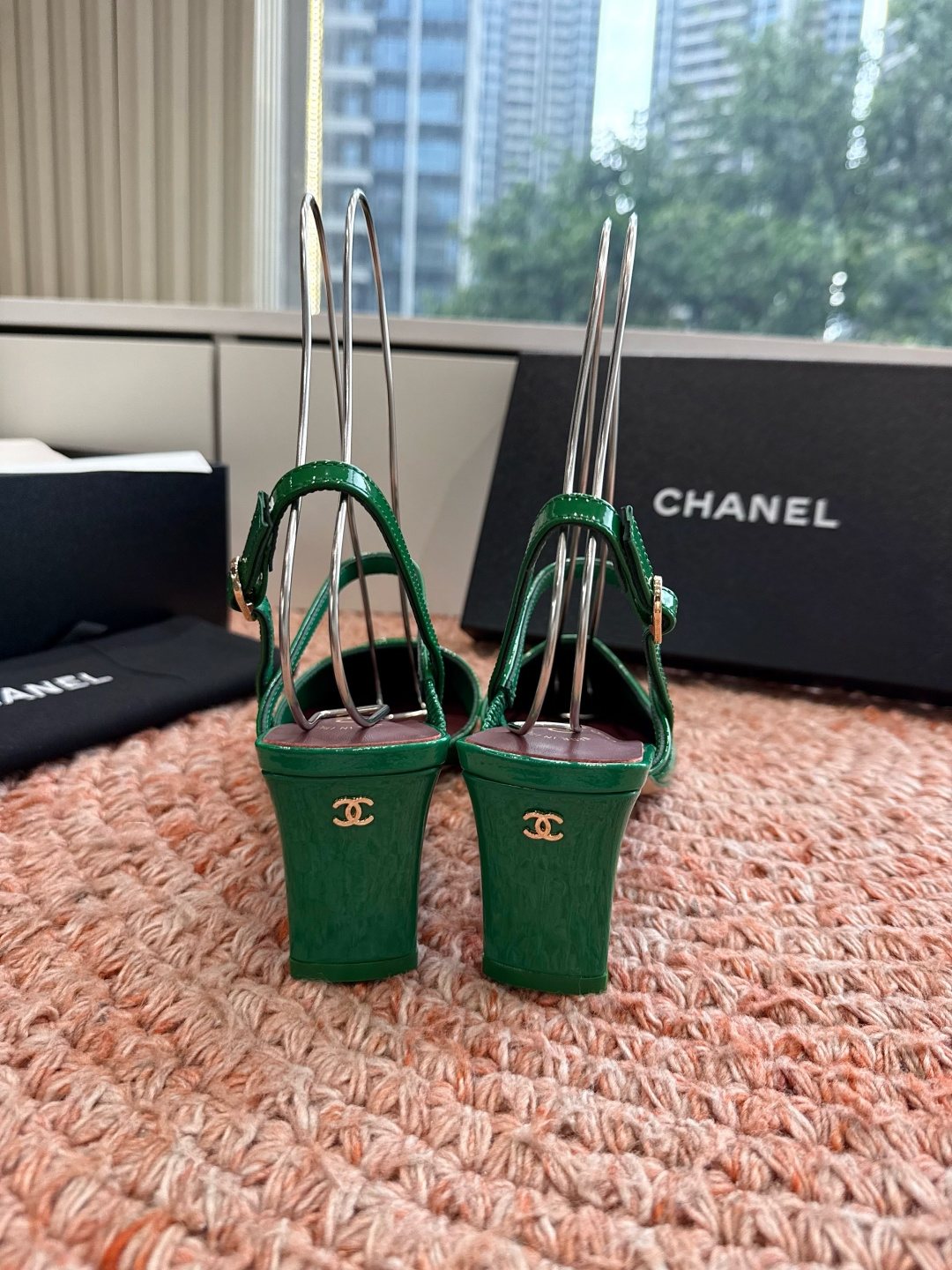 G030😀CHANEL* 香奈儿小香2026专柜同步新款高跟鞋单鞋凉鞋极简设计 超好搭配的日常款、无论高