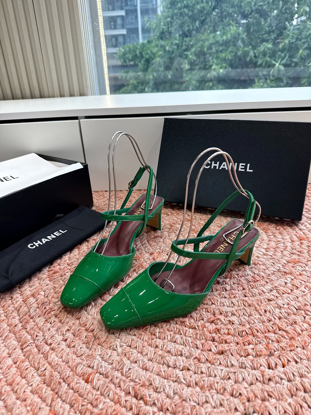 G030😀CHANEL* 香奈儿小香2026专柜同步新款高跟鞋单鞋凉鞋极简设计 超好搭配的日常款、无论高