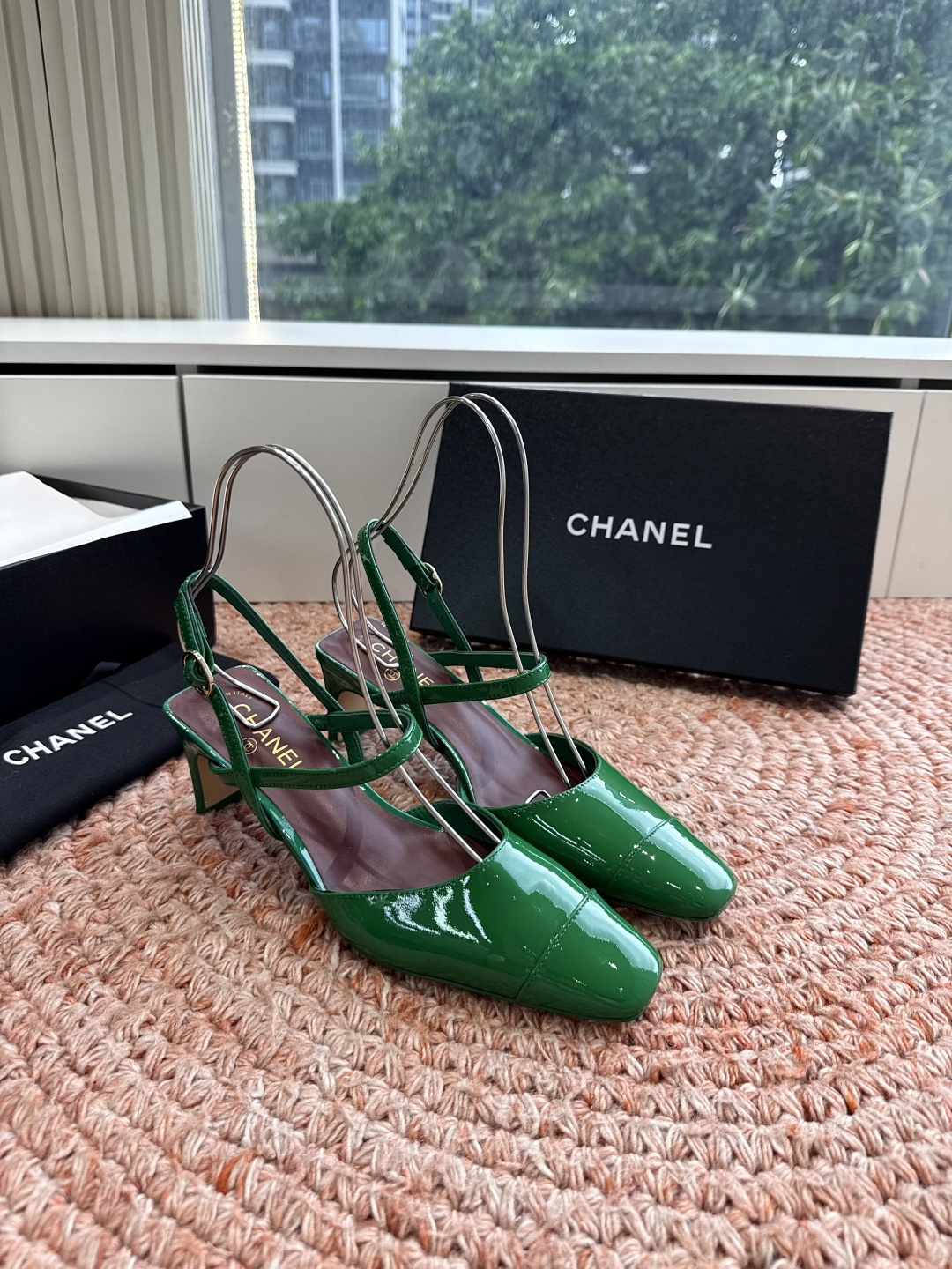 G030😀CHANEL* 香奈儿小香2026专柜同步新款高跟鞋单鞋凉鞋极简设计 超好搭配的日常款、无论高