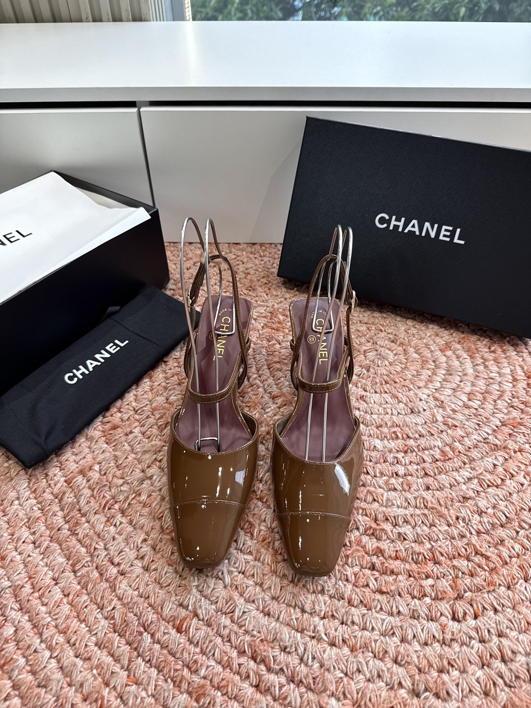 G030😀CHANEL* 香奈儿小香2026专柜同步新款高跟鞋单鞋凉鞋极简设计 超好搭配的日常款、无论高