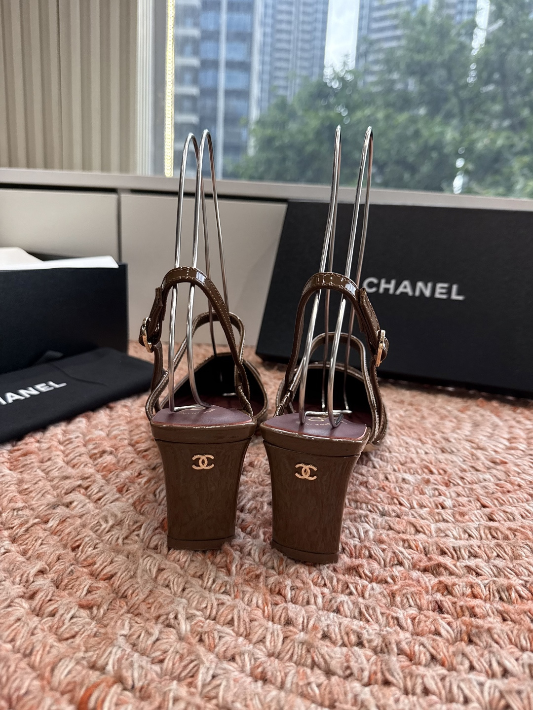 G030😀CHANEL* 香奈儿小香2026专柜同步新款高跟鞋单鞋凉鞋极简设计 超好搭配的日常款、无论高