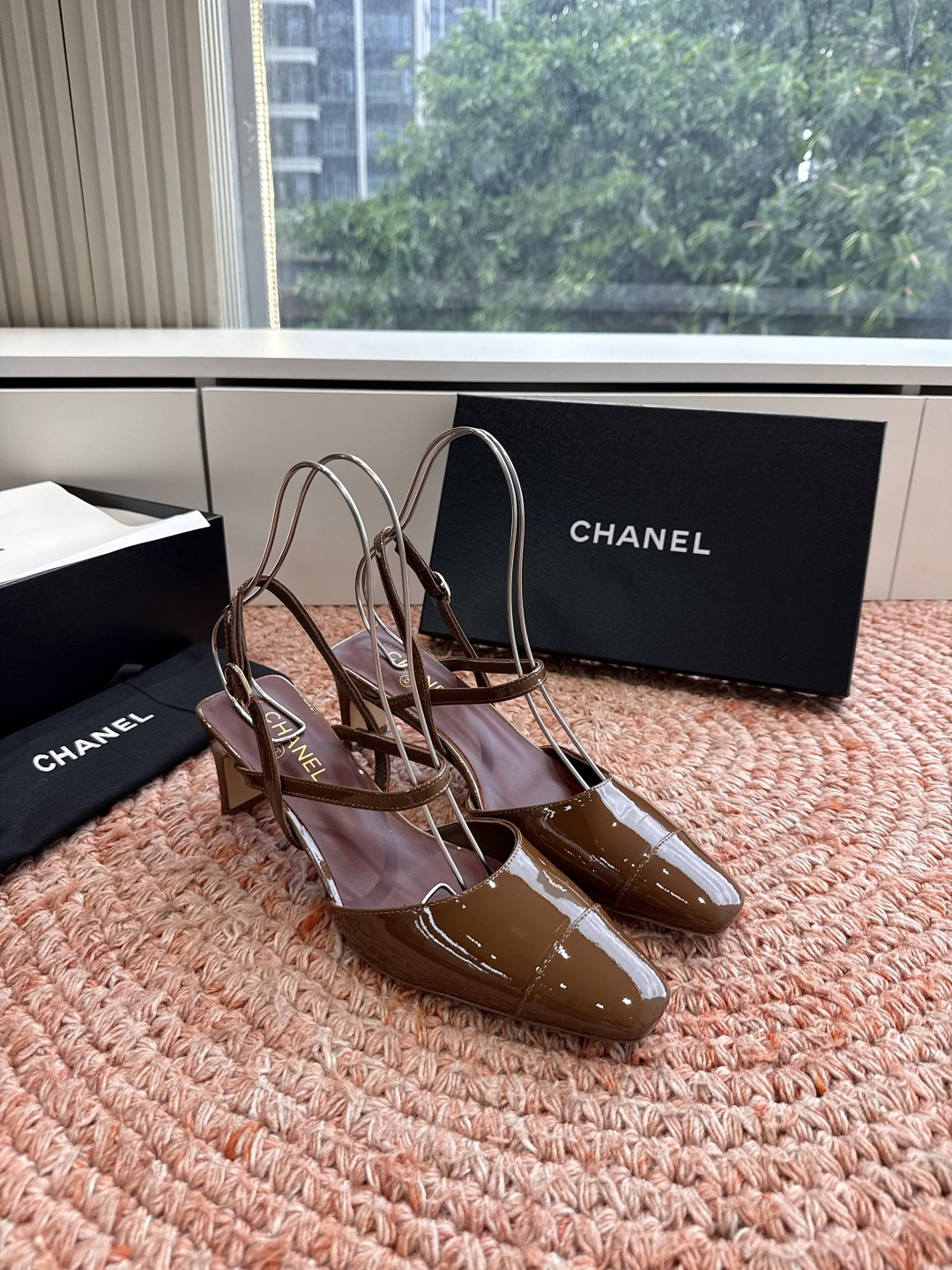 G030😀CHANEL* 香奈儿小香2026专柜同步新款高跟鞋单鞋凉鞋极简设计 超好搭配的日常款、无论高