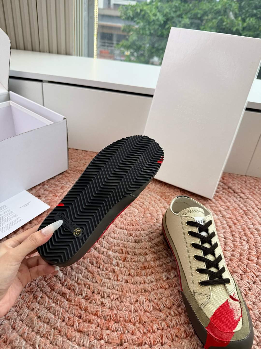 G077顶级品质MaisonMargiela MM6 马吉拉 做旧厚底 德训鞋 休闲 运动鞋这一款德国训