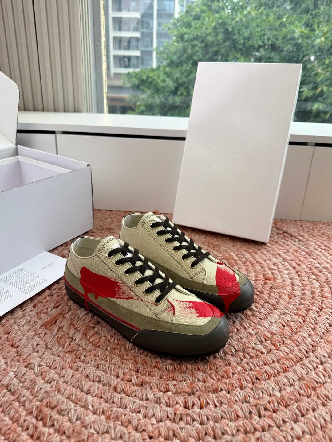 G077顶级品质MaisonMargiela MM6 马吉拉 做旧厚底 德训鞋 休闲 运动鞋这一款德国训