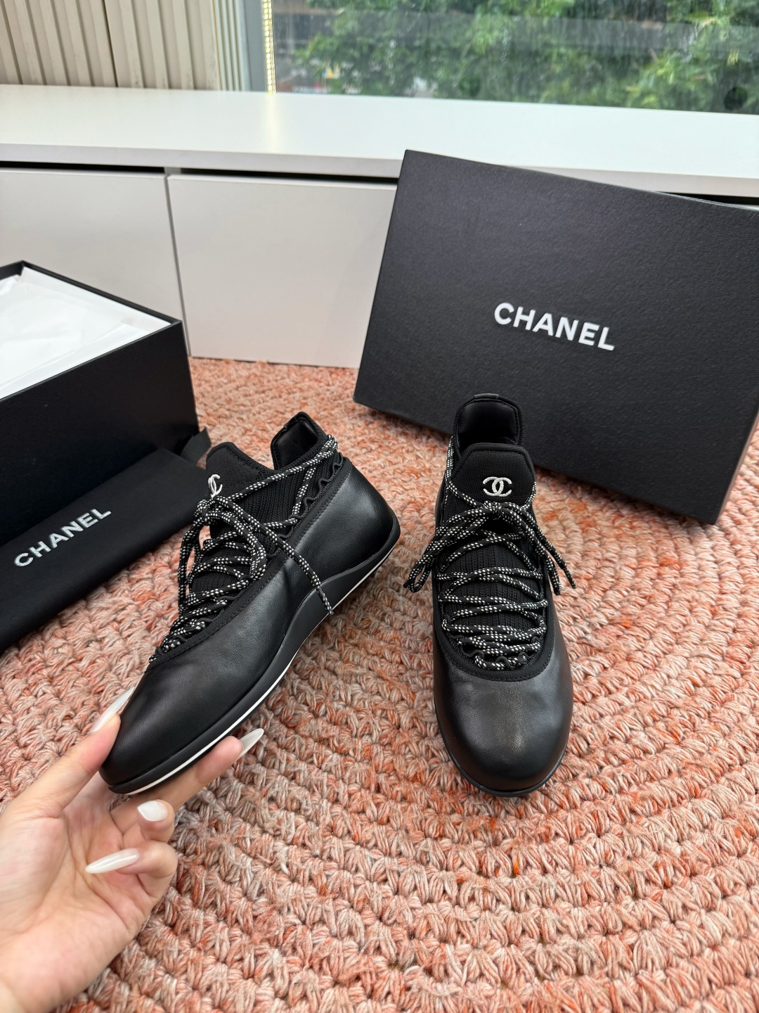 💰G266Chanel早秋新款德训鞋 高版本 这一季的高级手工坊价格超级好，质感也好，超柔软的里皮面皮 