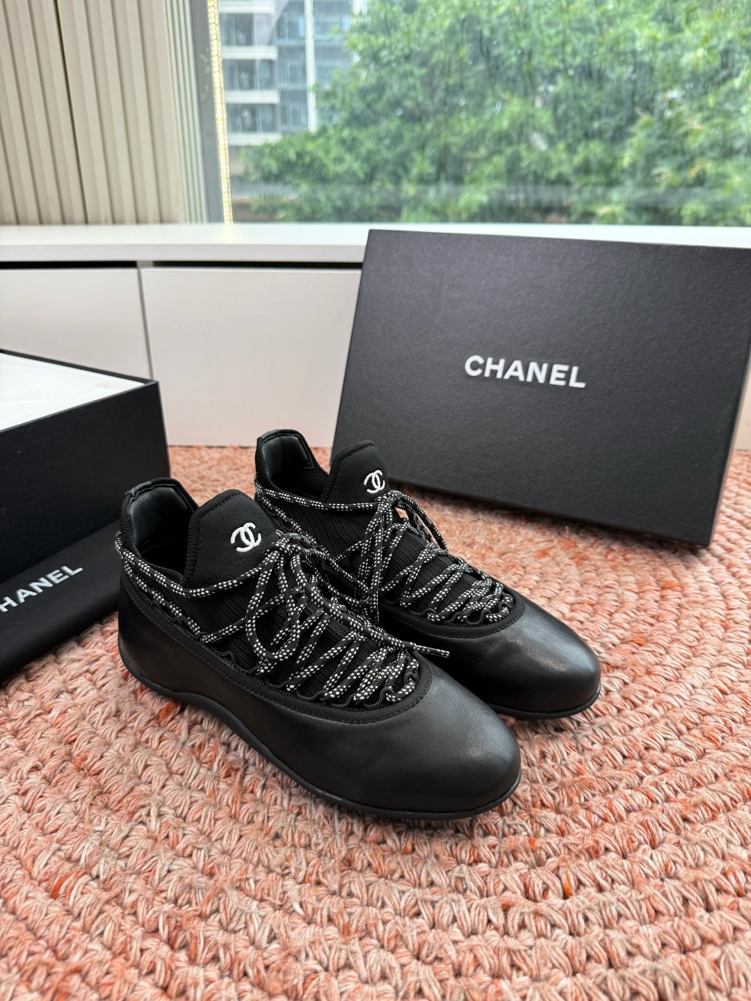 💰G266Chanel早秋新款德训鞋 高版本 这一季的高级手工坊价格超级好，质感也好，超柔软的里皮面皮 