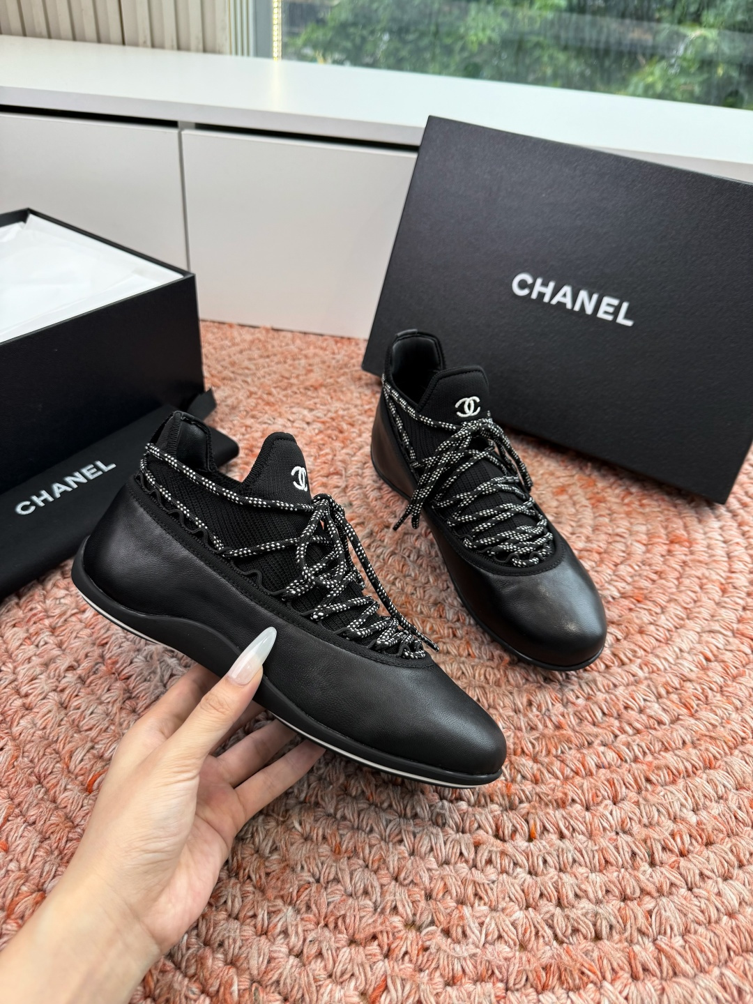 💰G266Chanel早秋新款德训鞋 高版本 这一季的高级手工坊价格超级好，质感也好，超柔软的里皮面皮 