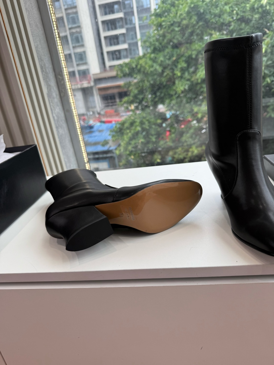G028😃jil sander ✨2026秋冬新款极简风弹力靴，小仙女想要显腿长，想要线条好看，必选这款