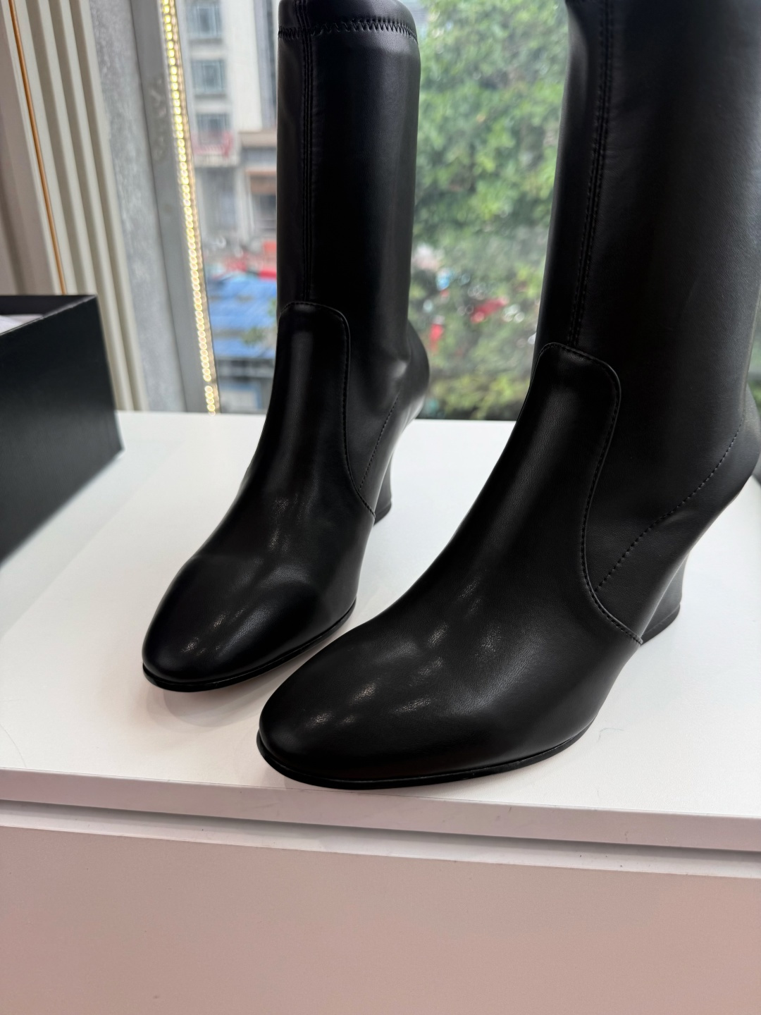 G028😃jil sander ✨2026秋冬新款极简风弹力靴，小仙女想要显腿长，想要线条好看，必选这款
