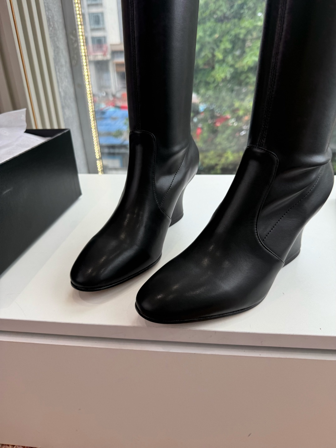 G028😃jil sander ✨2026秋冬新款极简风弹力靴，小仙女想要显腿长，想要线条好看，必选这款