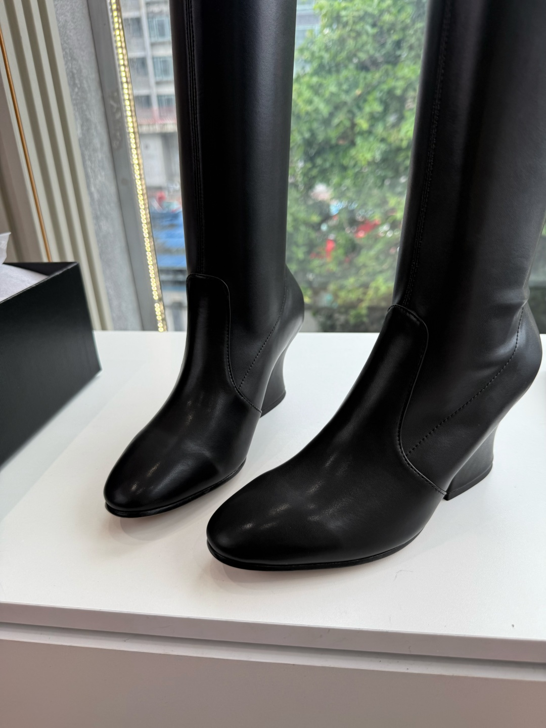 G028😃jil sander ✨2026秋冬新款极简风弹力靴，小仙女想要显腿长，想要线条好看，必选这款