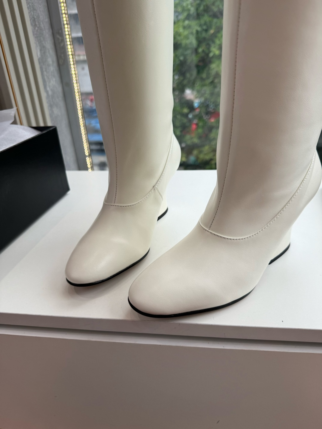 G028😃jil sander ✨2026秋冬新款极简风弹力靴，小仙女想要显腿长，想要线条好看，必选这款