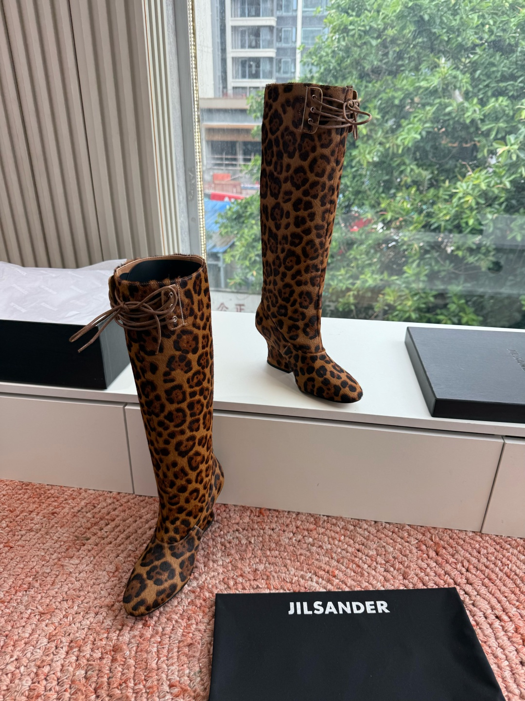 G028😃jil sander ✨2026秋冬新款极简风弹力靴，小仙女想要显腿长，想要线条好看，必选这款