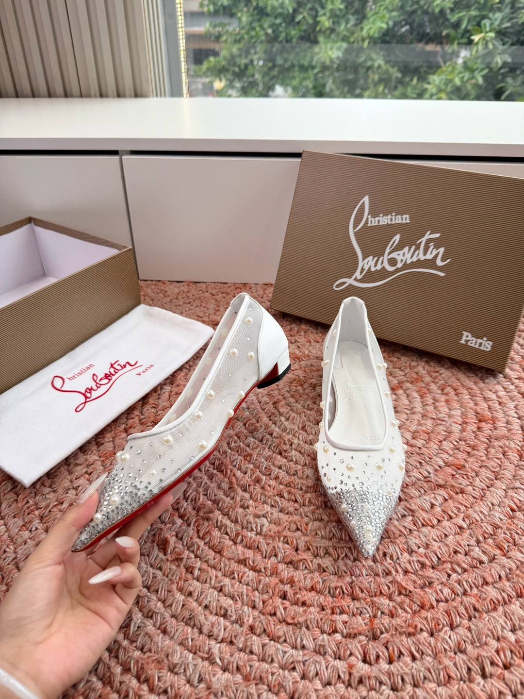 G277Christian Louboutin红底鞋特卖会收获选到了颜色真好看呀[色色R]MyThere
