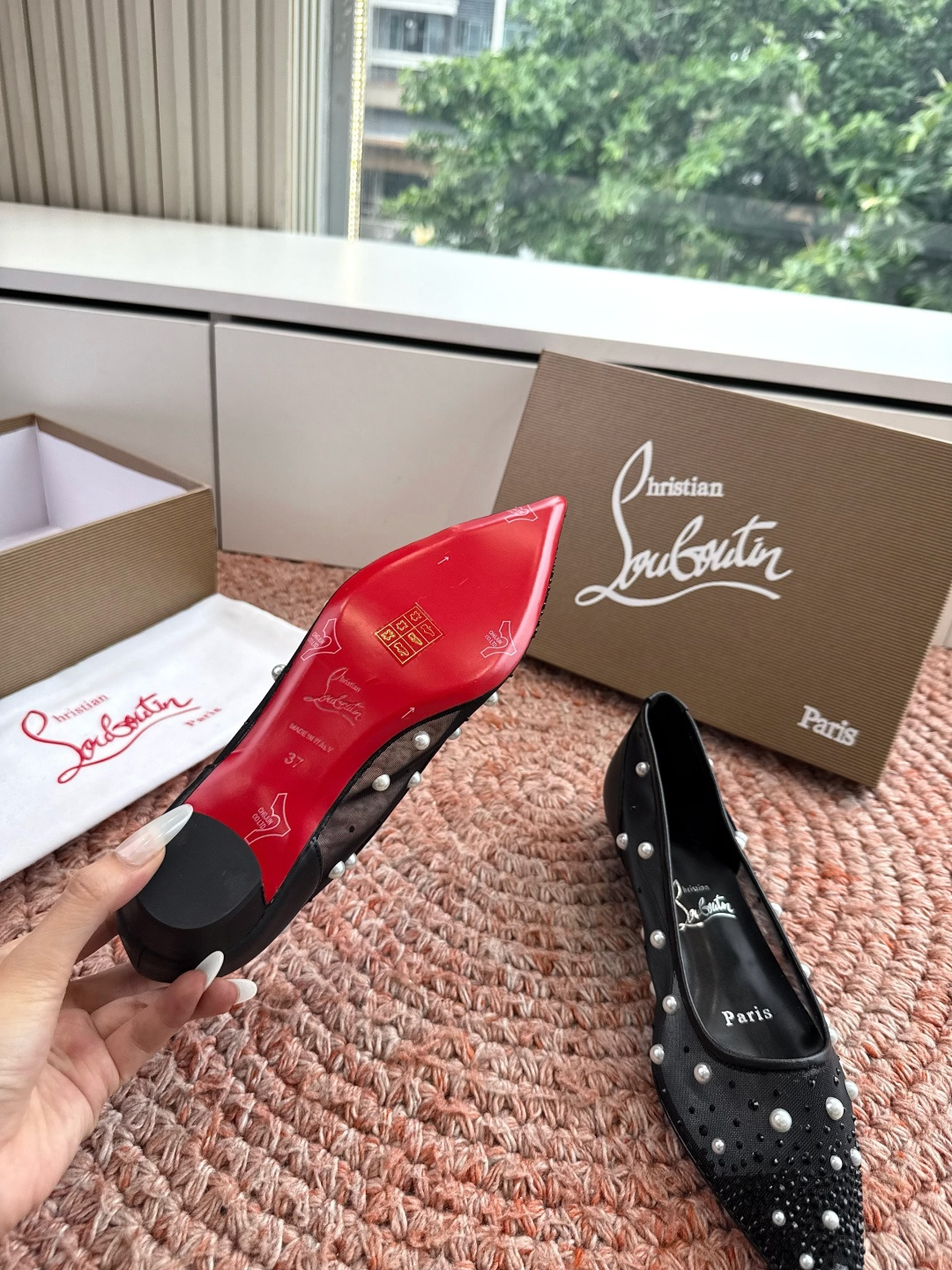 G277Christian Louboutin红底鞋特卖会收获选到了颜色真好看呀[色色R]MyThere