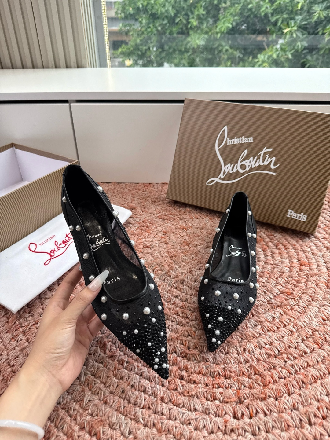 G277Christian Louboutin红底鞋特卖会收获选到了颜色真好看呀[色色R]MyThere