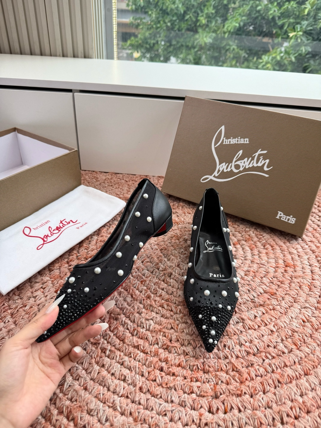 G277Christian Louboutin红底鞋特卖会收获选到了颜色真好看呀[色色R]MyThere