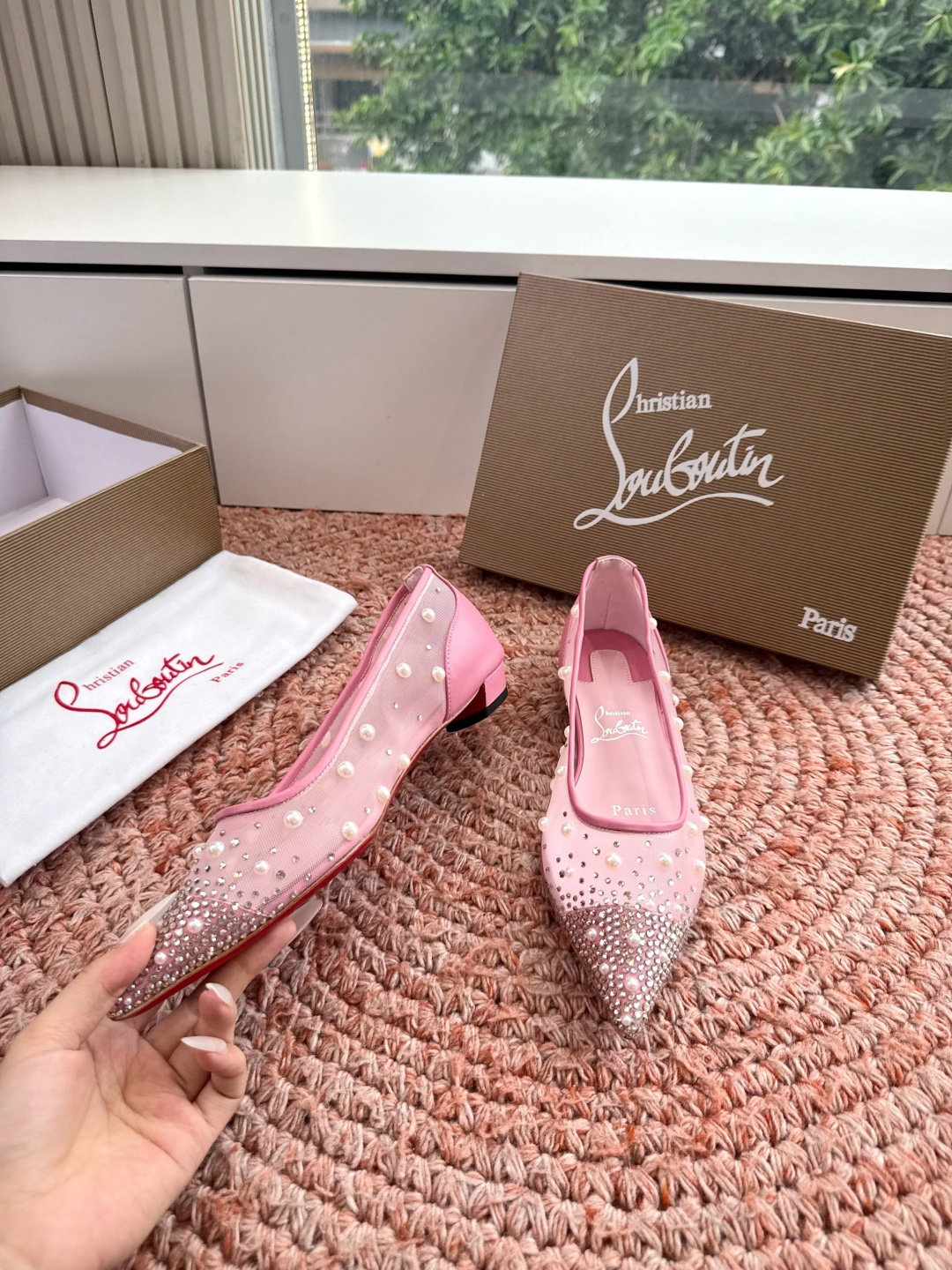 G277Christian Louboutin红底鞋特卖会收获选到了颜色真好看呀[色色R]MyThere