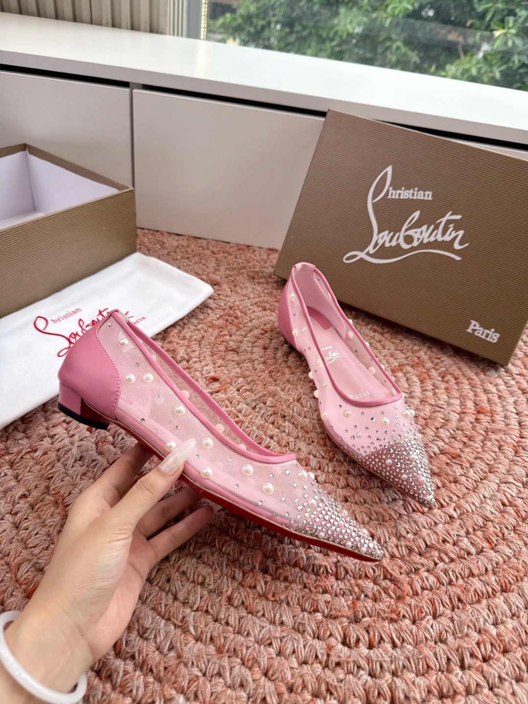 G277Christian Louboutin红底鞋特卖会收获选到了颜色真好看呀[色色R]MyThere