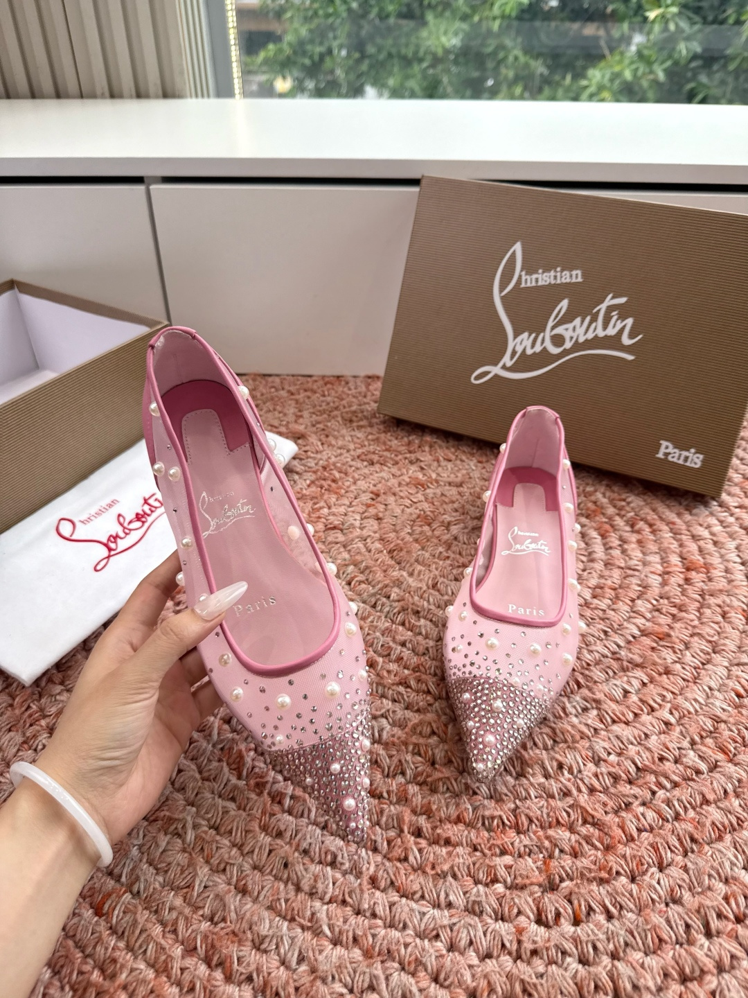 G277Christian Louboutin红底鞋特卖会收获选到了颜色真好看呀[色色R]MyThere