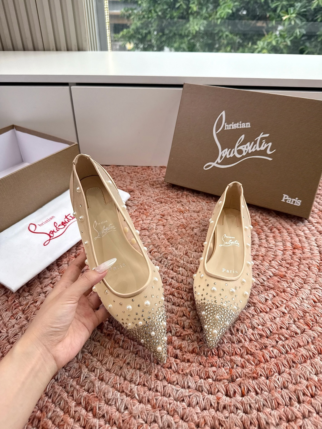 G277Christian Louboutin红底鞋特卖会收获选到了颜色真好看呀[色色R]MyThere