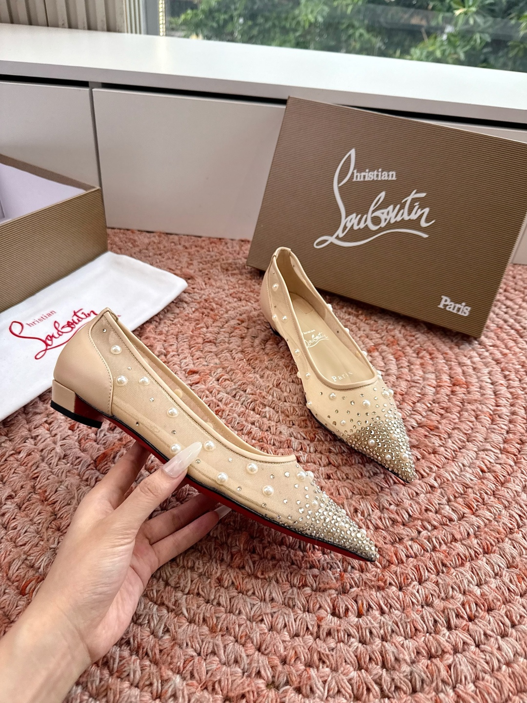 G277Christian Louboutin红底鞋特卖会收获选到了颜色真好看呀[色色R]MyThere
