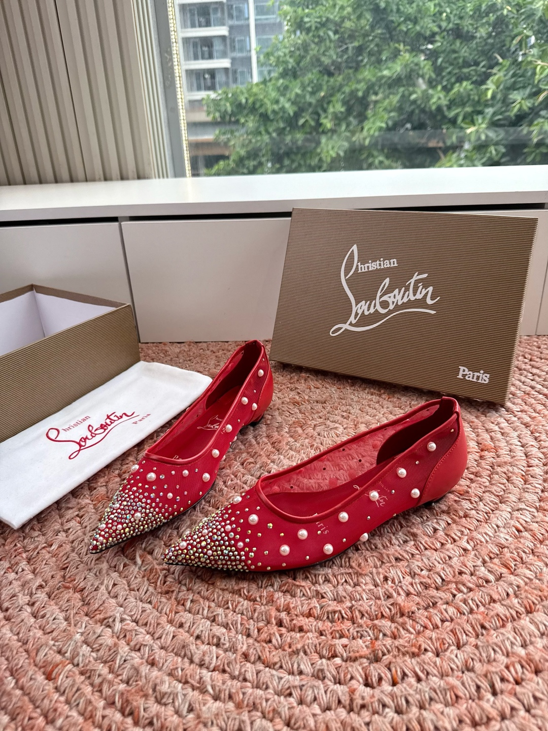 G277Christian Louboutin红底鞋特卖会收获选到了颜色真好看呀[色色R]MyThere