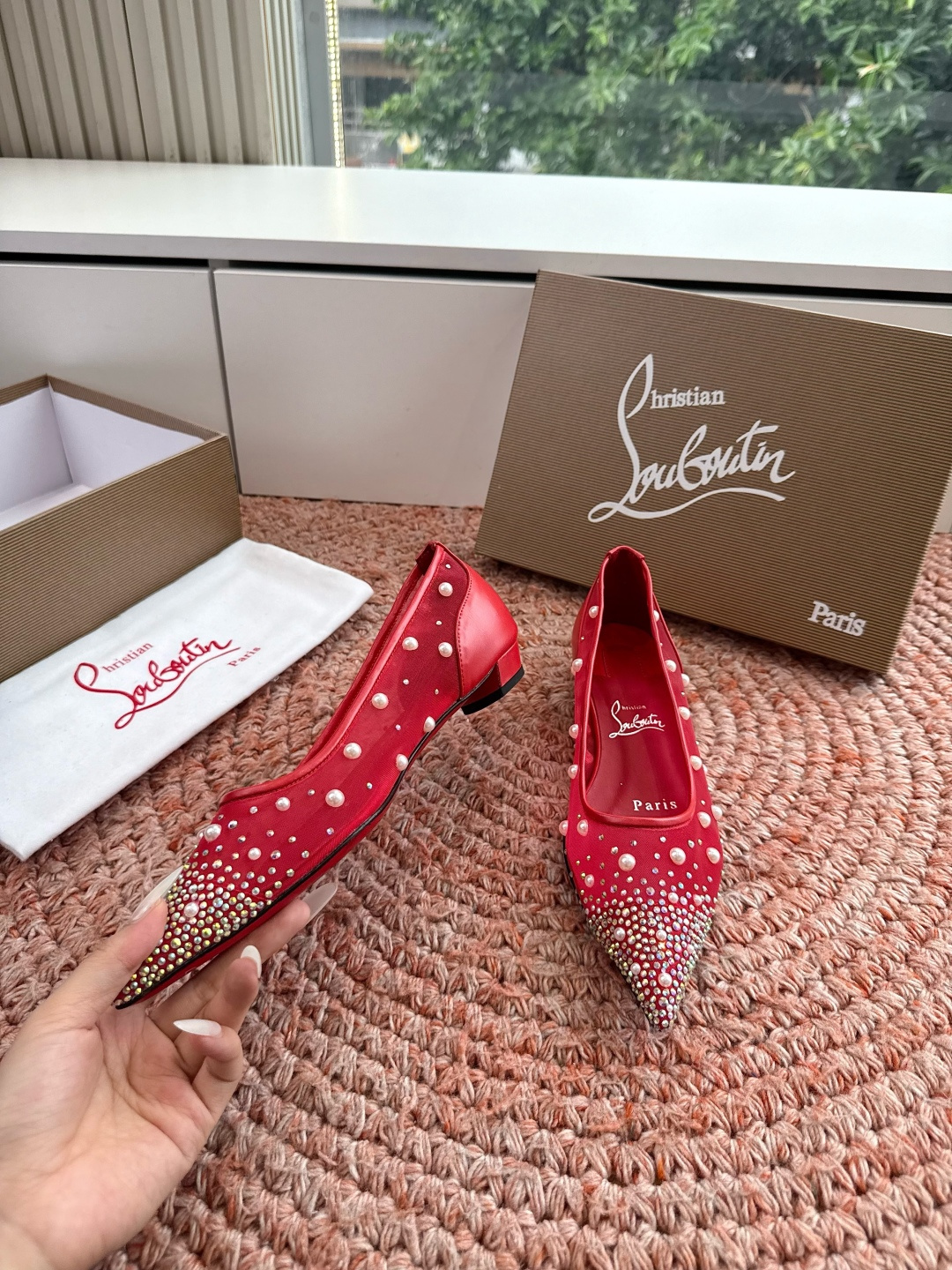 G277Christian Louboutin红底鞋特卖会收获选到了颜色真好看呀[色色R]MyThere