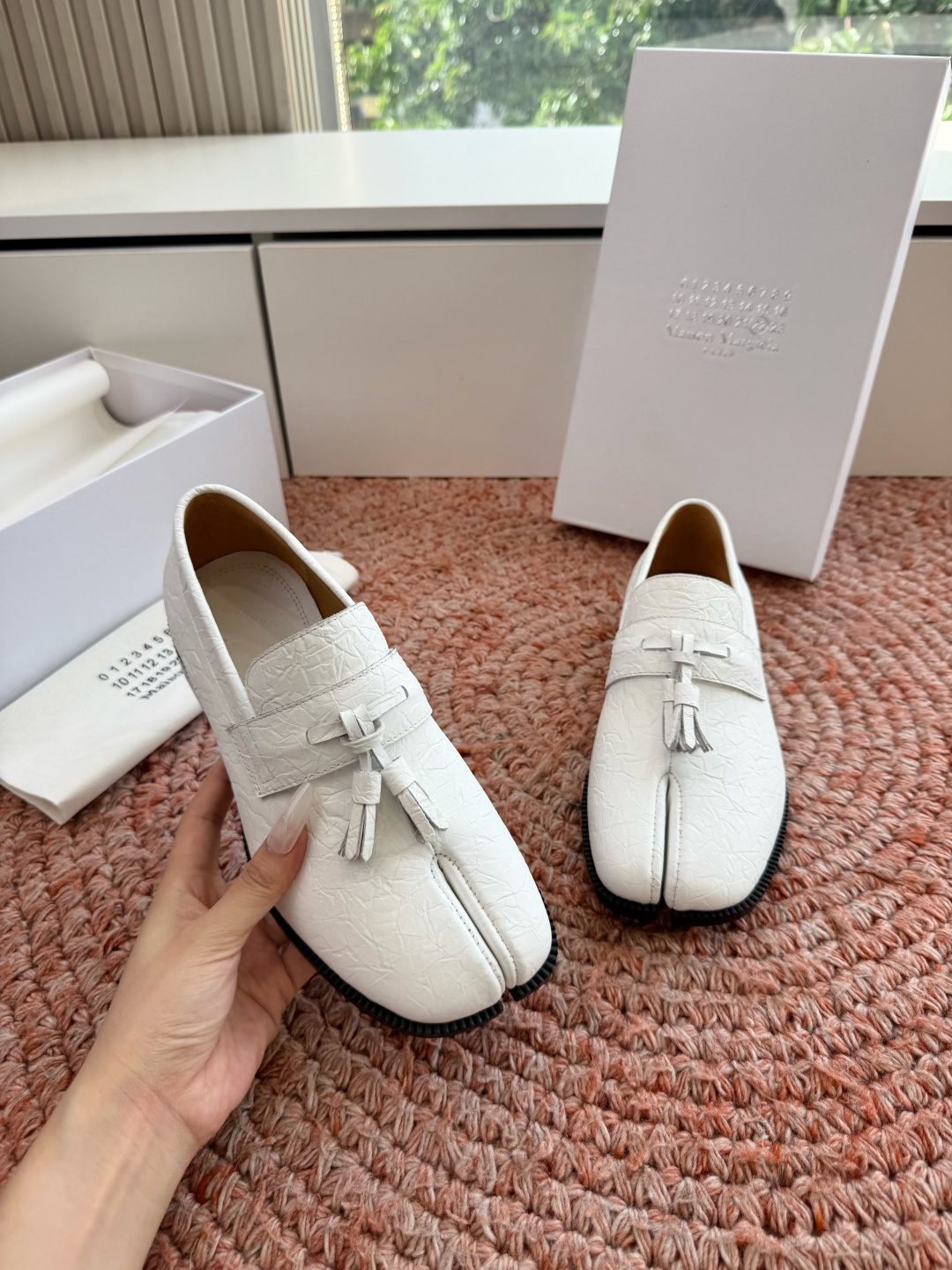 G178-1顶级Maison Margiel*26SS 春夏新款复古懒人乐福鞋经典简约的乐福鞋版型，利落