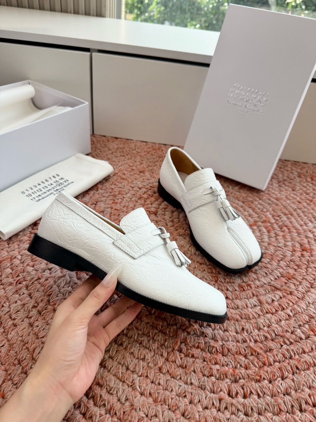 G178-1顶级Maison Margiel*26SS 春夏新款复古懒人乐福鞋经典简约的乐福鞋版型，利落