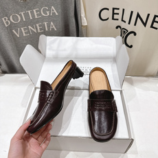 高版本出厂 【Maison Margiela】MM6马吉拉2026ss新款高跟穆勒乐福鞋半包拖鞋~顶级品 高版本出厂 【Maison Margiela】MM6马吉拉2026ss新款高跟穆勒乐福鞋半包拖鞋~顶级品