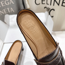 高版本出厂 【Maison Margiela】MM6马吉拉2026ss新款高跟穆勒乐福鞋半包拖鞋~顶级品 高版本出厂 【Maison Margiela】MM6马吉拉2026ss新款高跟穆勒乐福鞋半包拖鞋~顶级品
