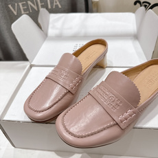 高版本出厂 【Maison Margiela】MM6马吉拉2026ss新款高跟穆勒乐福鞋半包拖鞋~顶级品 高版本出厂 【Maison Margiela】MM6马吉拉2026ss新款高跟穆勒乐福鞋半包拖鞋~顶级品