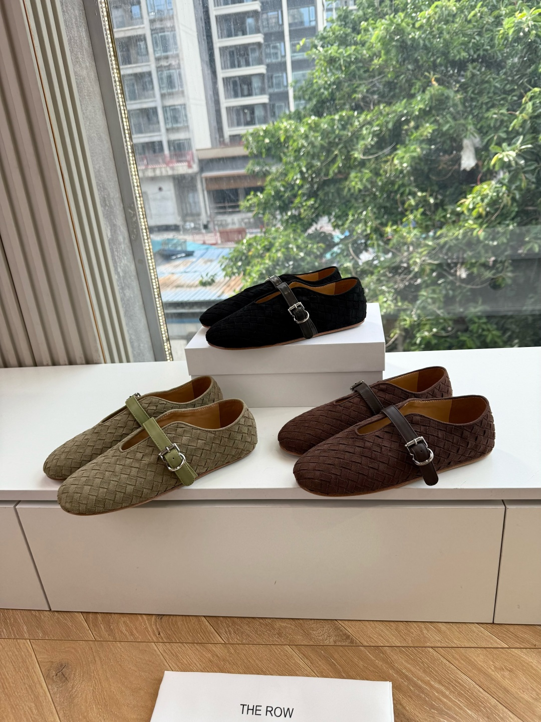G679代购级别the roe慕乐编织单鞋一定要收了它 有一丢高级又简约的感觉其实除了好看以外它的舒适度