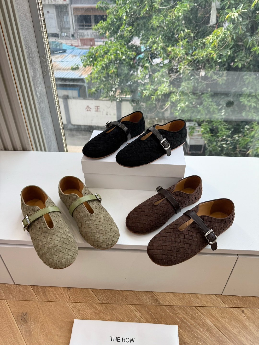 G679代购级别the roe慕乐编织单鞋一定要收了它 有一丢高级又简约的感觉其实除了好看以外它的舒适度