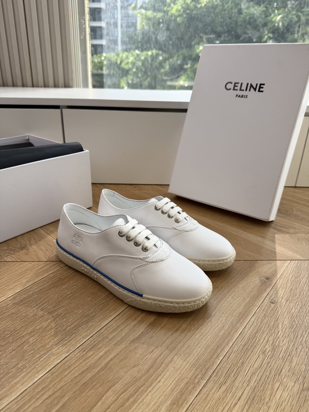 G177代购级别CELINE思琳赛琳CELINE RUNNER CR-03麻绳帆布鞋运动鞋👟鞋舌和鞋后帮