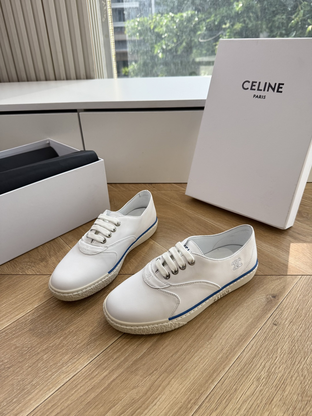 G177代购级别CELINE思琳赛琳CELINE RUNNER CR-03麻绳帆布鞋运动鞋👟鞋舌和鞋后帮
