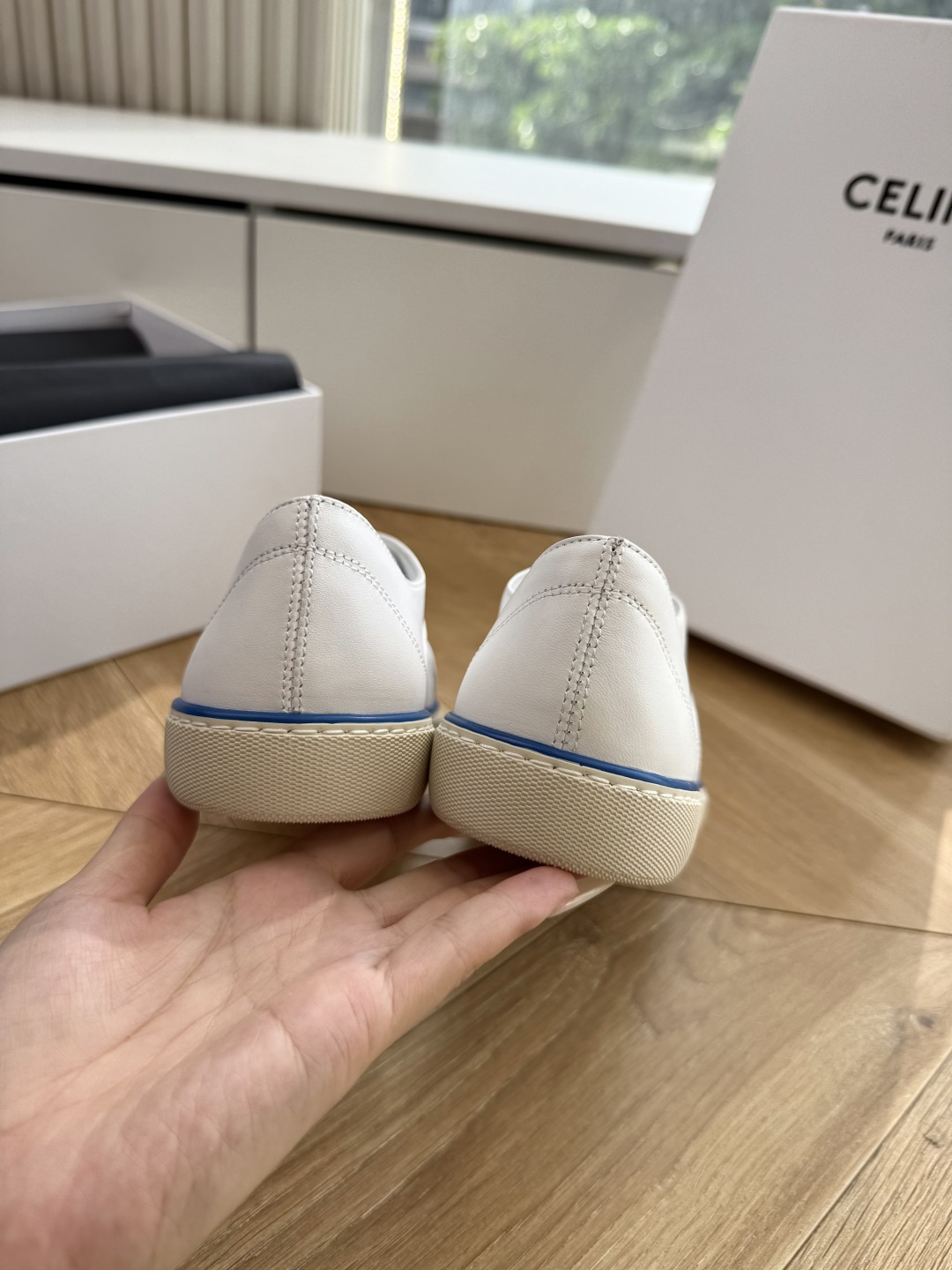 G177代购级别CELINE思琳赛琳CELINE RUNNER CR-03麻绳帆布鞋运动鞋👟鞋舌和鞋后帮