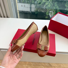 G397顶级品质Ferragamo/菲拉格慕26WF新品编织系列拼色蝴蝶结单鞋凉鞋菲拉家26WF编织新作 G397顶级品质Ferragamo/菲拉格慕26WF新品编织系列拼色蝴蝶结单鞋凉鞋菲拉家26WF编织新作