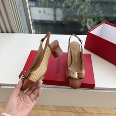 G397顶级品质Ferragamo/菲拉格慕26WF新品编织系列拼色蝴蝶结单鞋凉鞋菲拉家26WF编织新作 G397顶级品质Ferragamo/菲拉格慕26WF新品编织系列拼色蝴蝶结单鞋凉鞋菲拉家26WF编织新作