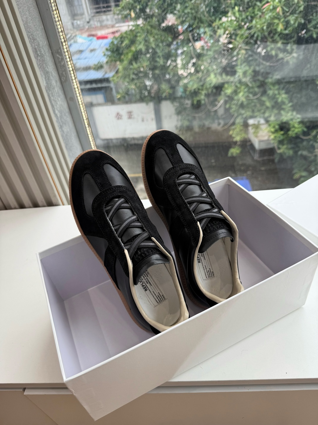 出货快G035所见即所得顶级版本 代购级别MaisonMargiela MM6德训休闲鞋💥鬼才设计师品牌