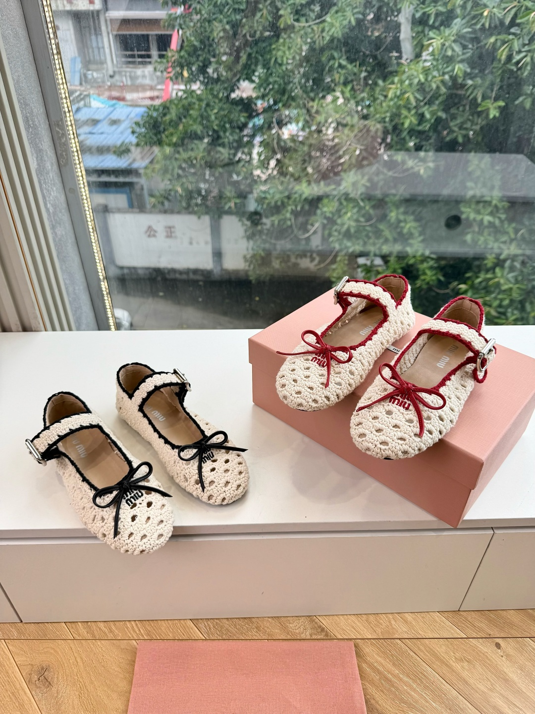 G024代购级独家上新Miu Miu2026 编织麻花菱格平底拖鞋秒杀市面版本Miu真的太少女奶呼呼的 