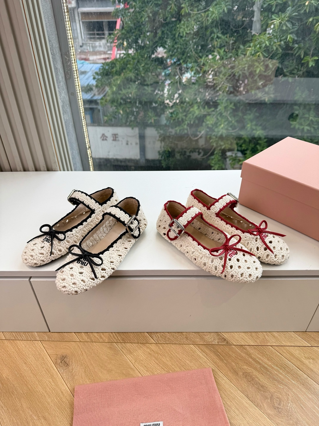 G024代购级独家上新Miu Miu2026 编织麻花菱格平底拖鞋秒杀市面版本Miu真的太少女奶呼呼的 