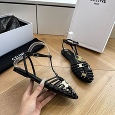 G339顶级品质Celine赛琳· 26ss·CAGE 凯旋门夹脚沙滩罗马平底凉鞋CELINE CAGE G339顶级品质Celine赛琳· 26ss·CAGE 凯旋门夹脚沙滩罗马平底凉鞋CELINE CAGE