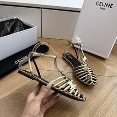 G339顶级品质Celine赛琳· 26ss·CAGE 凯旋门夹脚沙滩罗马平底凉鞋CELINE CAGE G339顶级品质Celine赛琳· 26ss·CAGE 凯旋门夹脚沙滩罗马平底凉鞋CELINE CAGE
