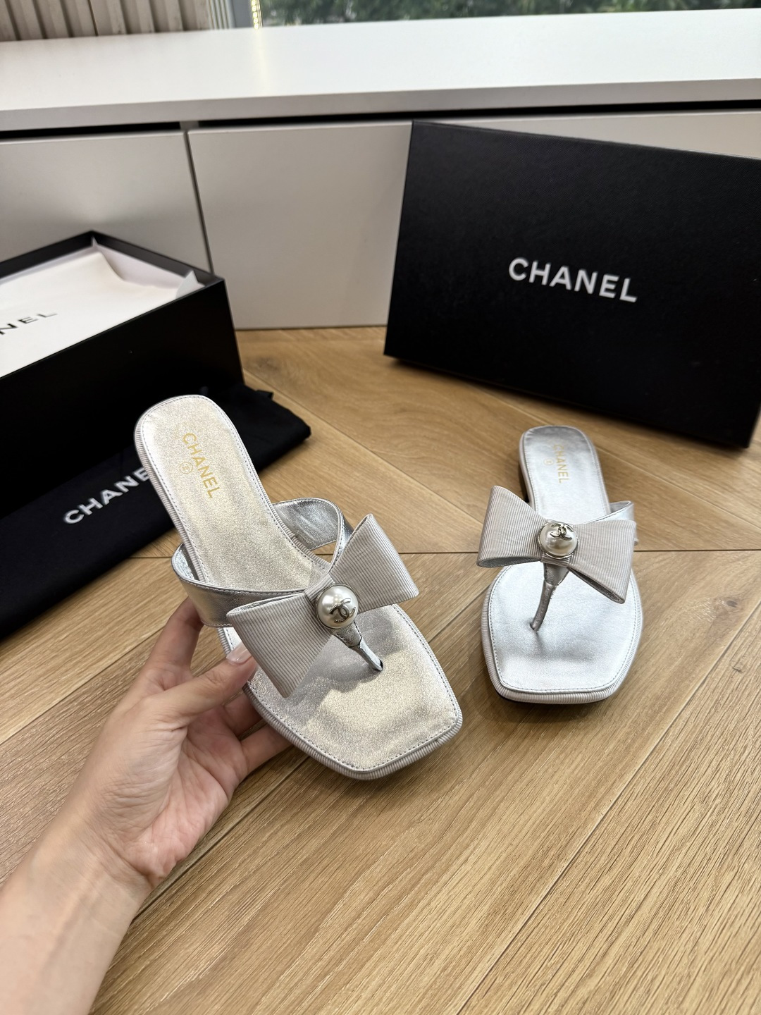 G238😀CHANEL* 香奈儿小香2026专柜同步新款高跟鞋单鞋凉鞋极简设计 超好搭配的日常款、无论高