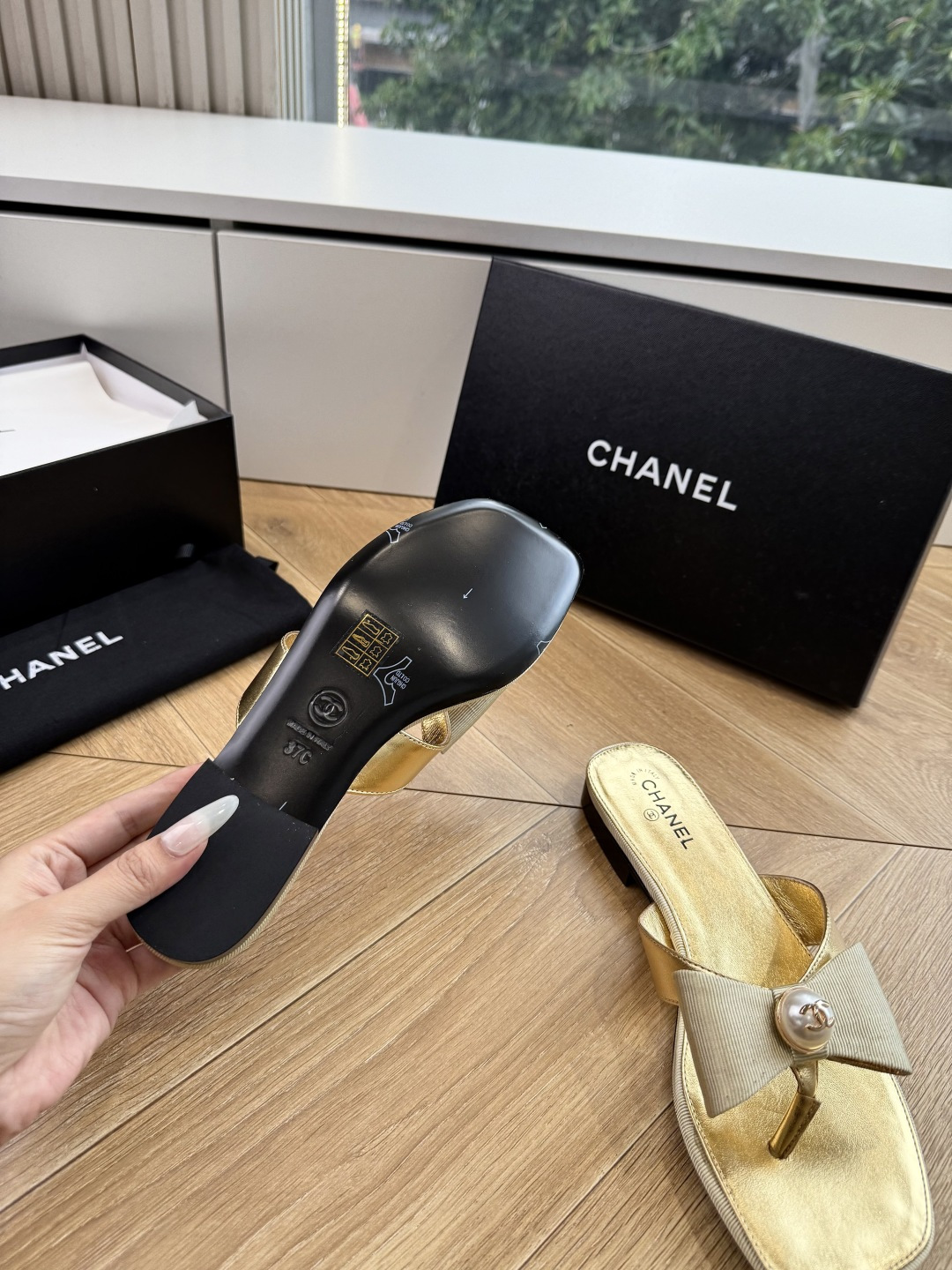 G238😀CHANEL* 香奈儿小香2026专柜同步新款高跟鞋单鞋凉鞋极简设计 超好搭配的日常款、无论高