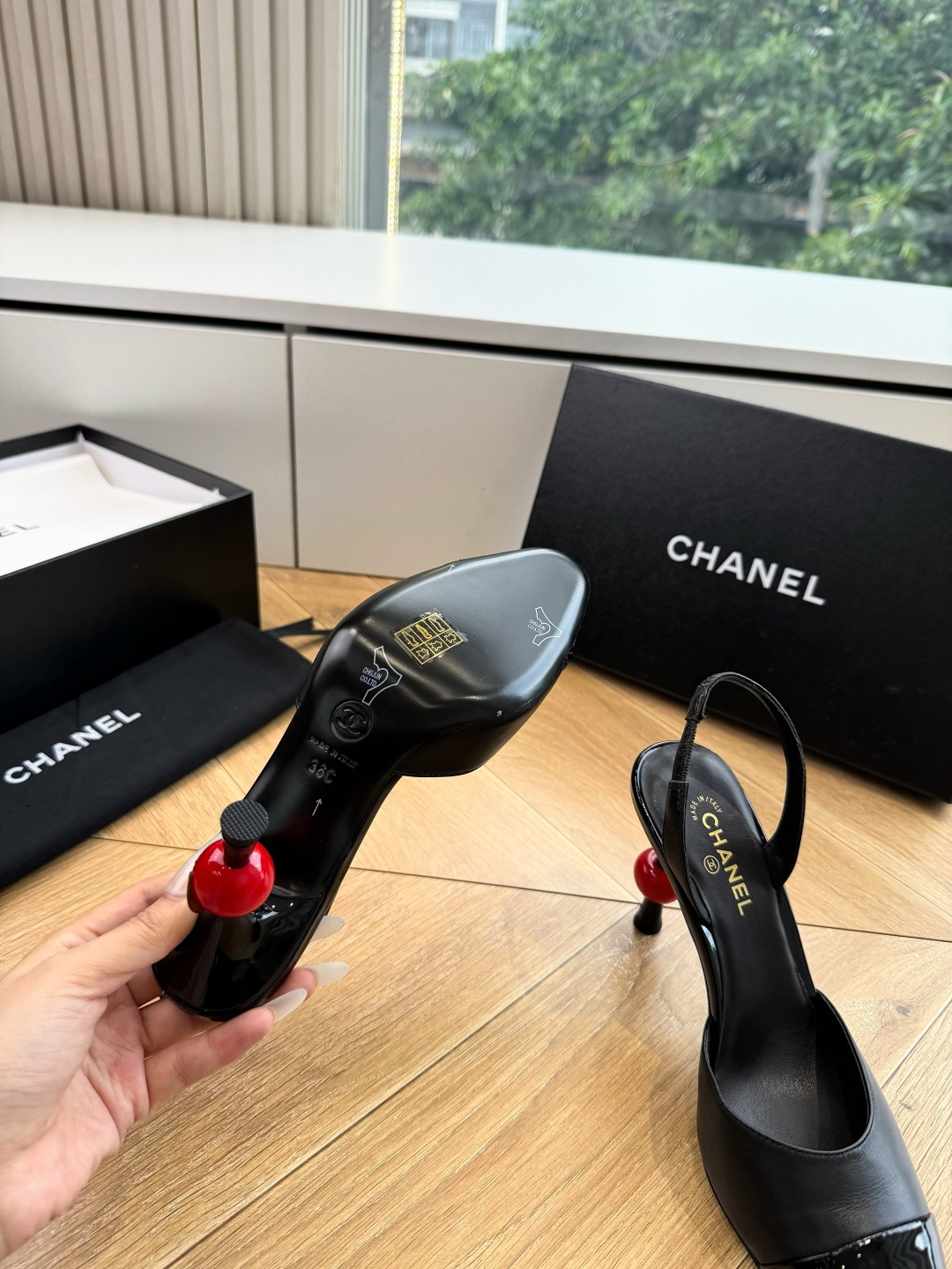 G238😀CHANEL* 香奈儿小香2026专柜同步新款高跟鞋单鞋凉鞋极简设计 超好搭配的日常款、无论高