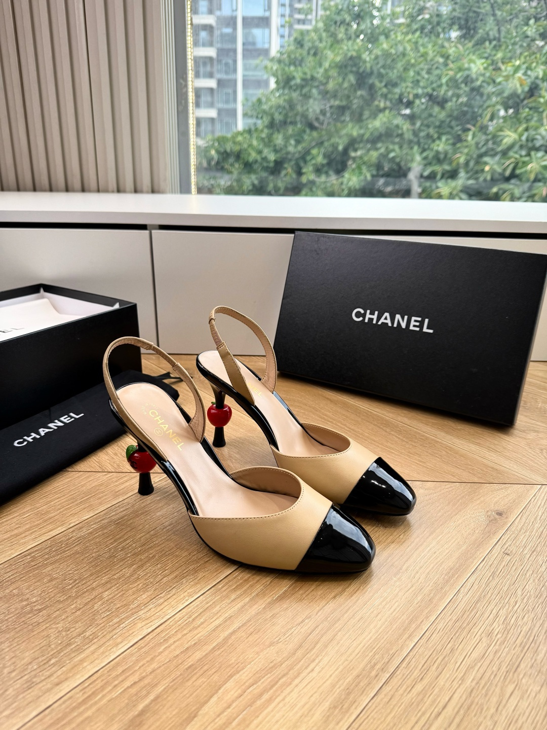 G238😀CHANEL* 香奈儿小香2026专柜同步新款高跟鞋单鞋凉鞋极简设计 超好搭配的日常款、无论高