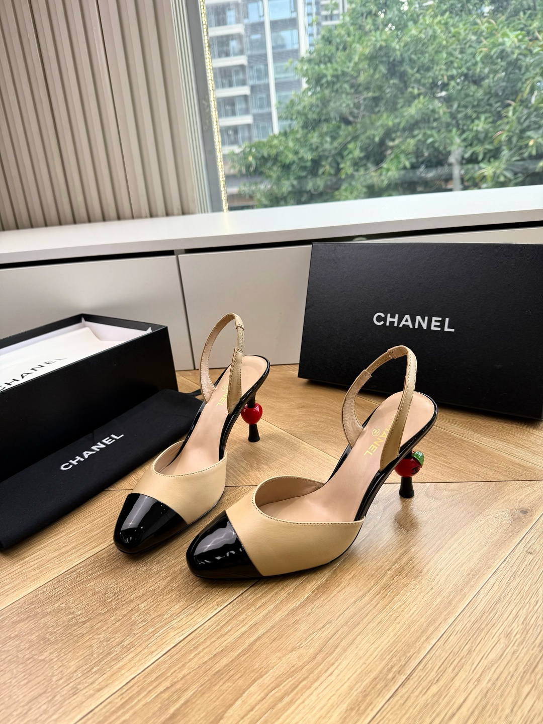 G238😀CHANEL* 香奈儿小香2026专柜同步新款高跟鞋单鞋凉鞋极简设计 超好搭配的日常款、无论高